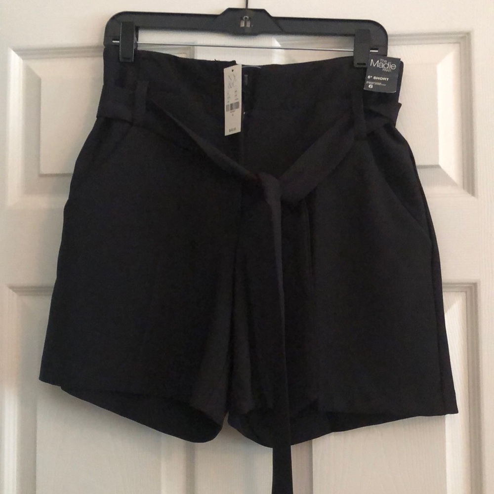 Black 6” shorts